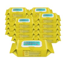 퍼펙트 살균 소독티슈 효소첨가 80매 20개, 80매입