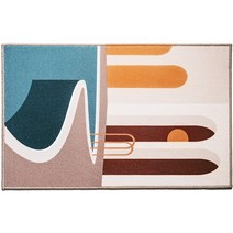 닷드 유럽 지중해 인테리어 페르시안 이집트 특이한 러그 매트