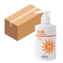 푸드어홀릭 멀티 선크림 250ml 1박스 40개입/ SPF50 펌프형 318390
