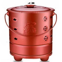 소각로 소각통 연통 화목 난로 장작 굴뚝 스테인리스, 레드 스테인레스 (대형)