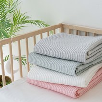 롤베이비 아기 유아 신생아 패드 면+인견 양면사용 사계절, 그레이