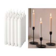 이케아 JUBLA 유블라 양초 19cm 20개입