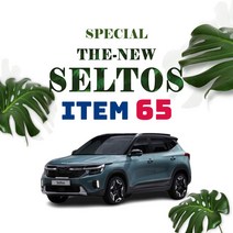 [차랑] 더뉴 셀토스 용품 도어커버 콘솔트레이 키케이스 튜닝 악세사리, 48.아크릴 도어스커프 / (신형로고) 블랙