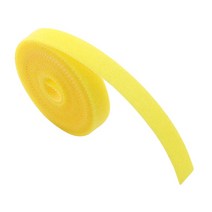 식물 붕대 벨크로 넥타이 조정 가능한 지원 재사용 패스너 테이프 홈 가든 액세서리, 05 yellow 1pc
