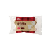 칼리타 커피필터 황색 2~4인용 FP-102, 100매입, 1개