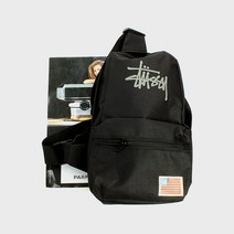 STUSSY 스투시 성조기 슬링백 메신저백 [일본잡지 Smart 부록]