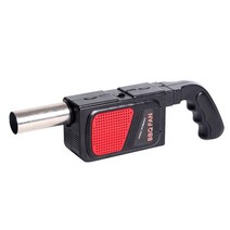 electric bbq handheld fan air blower for 바베큐 화재 벨로우즈 야외 캠핑 피크닉 그릴 요리 도구 없이 배터리, 협력사, 검은 색, Black