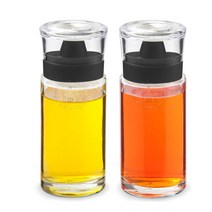 시노글라스 실리콘 오일병2p세트 170ml 기름병 소스병, 화이트