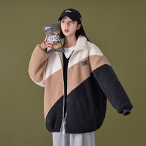 램스울 코트 여 추동 2021년 루즈핏 오버사이즈RWTYI476-199_G