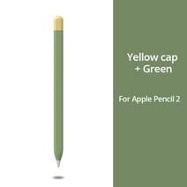 터치펜 듀얼 태블릿 호환 PZOZApple Pencil 2 1st 2nd 케이스 펜슬 태블릿 터치 스타일러스 펜 보호 커버, 06 Green 2nd