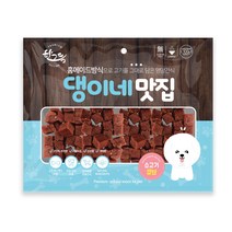 댕이네 맛집 강아지 간식 300g, 댕이네맛집 소고기큐브300g