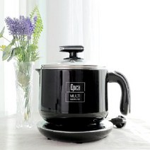 (SM)대용량 스텐 블랙 멀티 전기포트 1.5L, 에피카 멀티 전기포트 1.5L(블랙)