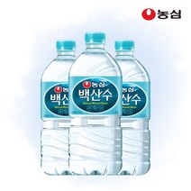농심 백산수 농심 백산수 1L 12병 생수, 단일옵션