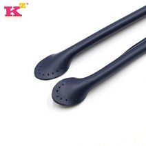 암소 가죽 숄더 백 핸들 40CM DIY 지갑 스트랩 핸드백 벨트 교체 여성용 가방 액세서리, 02 dark blue