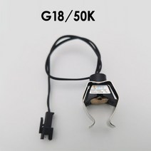 보일러호스벽걸이 보일러 튜브 클립 타입 NTC 온도 센서 프로브 난방 스토브 온수기 인덕션 부품용 10K/50, 04 G18 50K