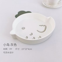 뉴타임즈 Mar.20 29번 가정용 거실 과일 바구니 심플 큐티 키친 싱크 탱크 창의 플라스틱 과과 수납 바구니Z, 밤색 새. - 회색.