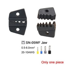 터미널압착기 전선 케이블 sn 압착 펜치 턱 dupont 2 54xh2 54kf25105557vh3 96 플러그 튜브 비절연 단자 교체형 압착 공구 다이 세트, 05wf 턱