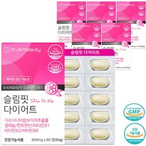 가르시니아 PTP 60정 오늘부터 효과좋은 다이어트보조제 에버뷰티 속편한 다이어트 남자 후덜덜 술살빼기 탄수화물커팅제, 6개