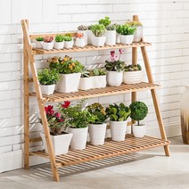 화분정리대 거치대 인테리어 선반 베란다100cm 3단
