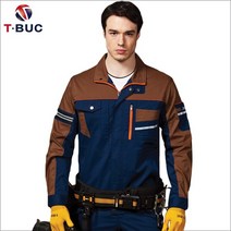 춘추 작업복 자켓 상의 근무복 사무복 단체복 TB-1007, TB-1007J 상의M(90)