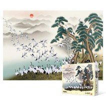 아트박스/퍼즐사랑 1000피스 직소퍼즐 / 백학도 (白鶴圖), 본품
