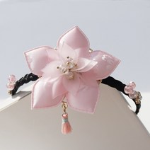 보석 비즈 한복 배씨 가채 머리띠