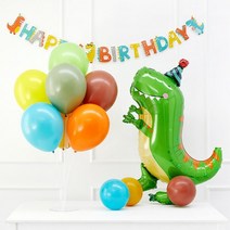 제이벌룬 풍선 스텐드 생일파티 세트, 티렉스 공룡