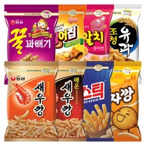 농심 대용량 스낵 (지퍼백) 새우깡 포스틱 꿀꽈배기 자갈치 오징어집 조청유과 감자깡, 오징어집 260g, 260g, 1개