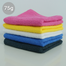 타올킹 업소용 75g 미용수건 10장 얇은 타월 운동센터 이발소, 진회색