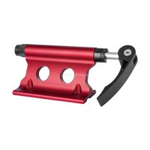 차량용 자전거 캐리어 거치대 car Roof mtb 자전거 랙 퀵 릴리스 포크 설치 마운트 홀더 잠금 트럭 사이클 마운트 브래킷 랙 블록 자전거 액세서리, 빨간색