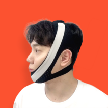 입벌림방지밴드 방지기구 테이프 양악기 송은이 입막음 턱고정 마스크 스트랩 2중 압착 숨앤밴드, 2중압착 숨앤밴드