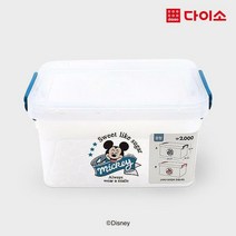 [다이소]디즈니_수납_클리어수납함(중형)-1030883