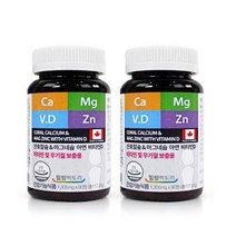 힐링팩토리 산호칼슘 앤 마그네슘 아연 비타민D 117.45g, 90정, 3개