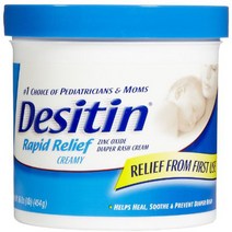 Desitin Rapid Relief Creamy Diaper Rash Cream - 16 oz, 1
