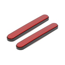 오토바이 자동차 3D 메탈 엠블럼 배지오토바이 프론트 포크 리플렉터 스티커 하레이 Dyna Softail Sportste, 02 Red 2PCS