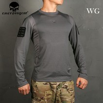 컴뱃셔츠 아미티셔츠 EMERSONGEAR 전술 UMP 프로그맨 남성 피트니스 긴 소매 사냥 등반 통기성 EM9541