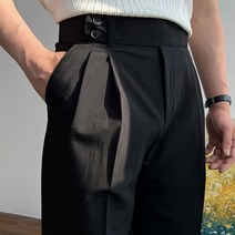 남자 투턱 와이드 구르카팬츠