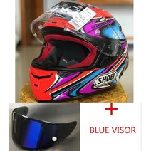 오토바이 시스템 헬멧 스냅백 쇼웨이헬멧 shoei x14 x-fourteen r1 60th 기념일 에디션 purple kato 풀 페이스 레이싱, 헬멧 3, m