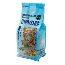 수도 리버샌드 바닥모래 1kg 민물고기용 S-8870, 혼합색상, 2개