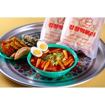 킹정떡볶이 보통맛 떡볶이 밀키트 밀떡 국민 떡볶이 캠핑템 간식템, 530g, 1개