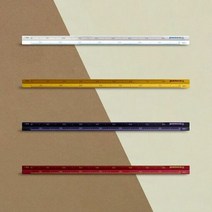 1300K 펜코 알루미늄 삼각 스케일자 15cm, 색상:5. Blue