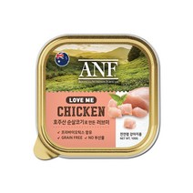 ANF 러브미 강아지 캔_NEW 100g X 9개, 1box, 닭고기