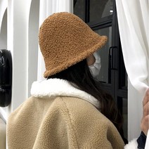 잼젬 뽀글이 털 벙거지