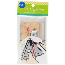 페어 삼각김밥 포장지 12P 오니기리랩 주먹밥포장지 비닐포장지 주먹밥틀 주먹밥메이커, 본상품선택