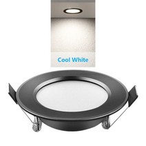 LED Downlight 천장 조명 블랙 램프 방수 5W 9W 12W 15W 18W AC 220V 230V 110V 자리 Ip65 Led 조명 램프, 03. Cold white 6000K, 07. 18W IP65 220V
