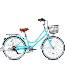 K2BIKE 클래식 여성용자전거 쉘리26인치 7단, 쉘리26형 핑크, 미조립+소형공구