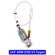 Anycubic Mega Zero 2.0 Chiron Vyper 3D 프린팅 J-헤드 핫 엔드 용 24V 40W 프린트 헤드 E3D V5 Hotend CNCFEP 부품, 24V 40W For Vyper