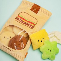 펫트리움 노즈워크 인형 펫버거 강아지 놀이, 없음