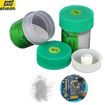 용접용품 용접1pcs 25k병 bga 0.2-0.6mm 무연 솔더 볼 병 솔더 볼 ic 칩 bga pcb reballing 마더보드 도구 용접도구, 0.3mm