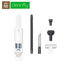 xiaomi youpin coclean cleanfly 무선 진공 청소기 자동차 스마트 핸드 헬드 진공 청소기 진공 홈 없이 코드 강력한 청소, 하얀
